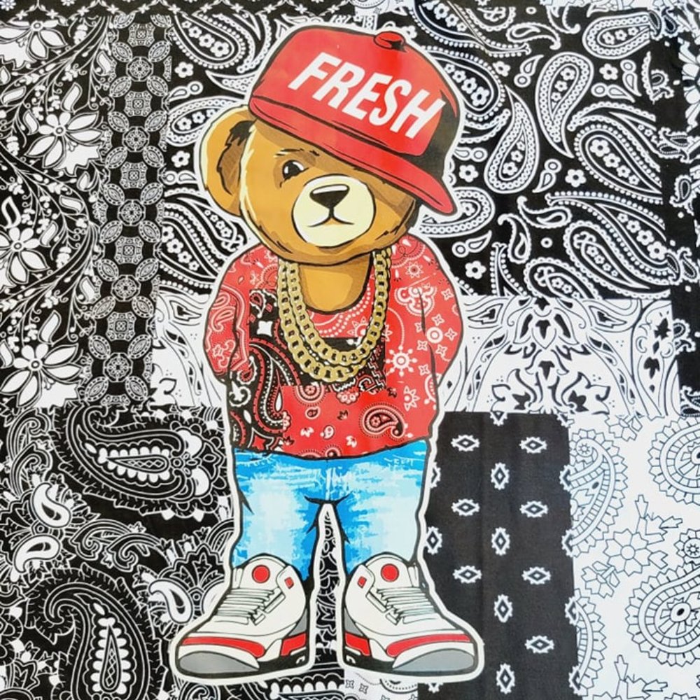 OG Hustle Savage Bear T-shirt